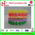Hot selling new design small silicone bead bracelet